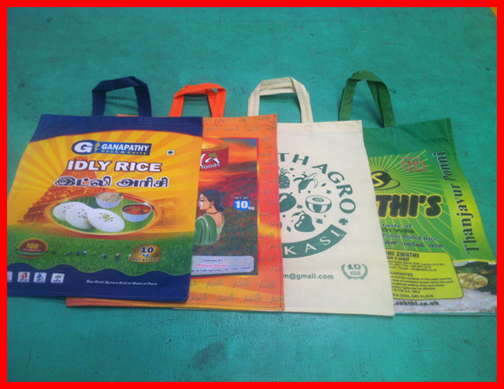 Rice Bags 5, 20, 25, 200 KG, Rice PP Bag Manufacturers In India